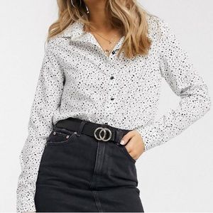 ASOS Brave Soul Shirt in Speckle print